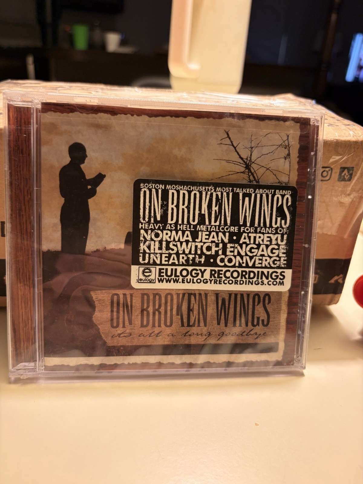 NEW It's All a Long Goodbye by On Broken Wings (CD, 2005) NOS