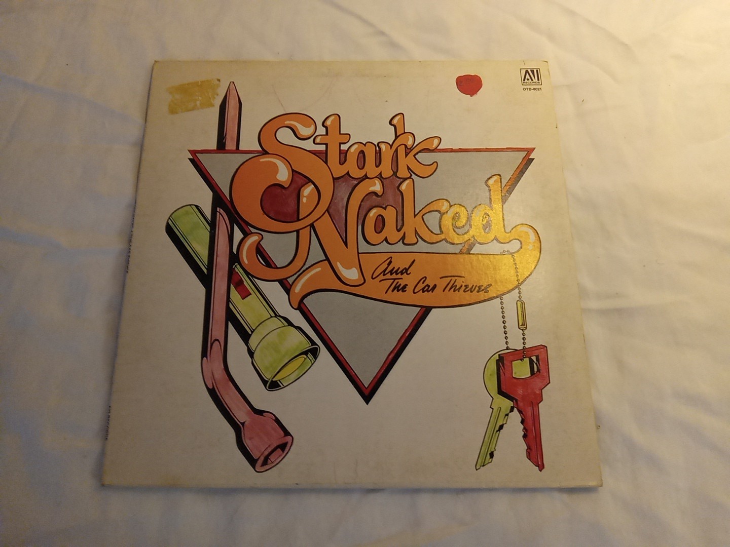 Stark Naked And The Car Thieves - Lp 1982 Rare OOP