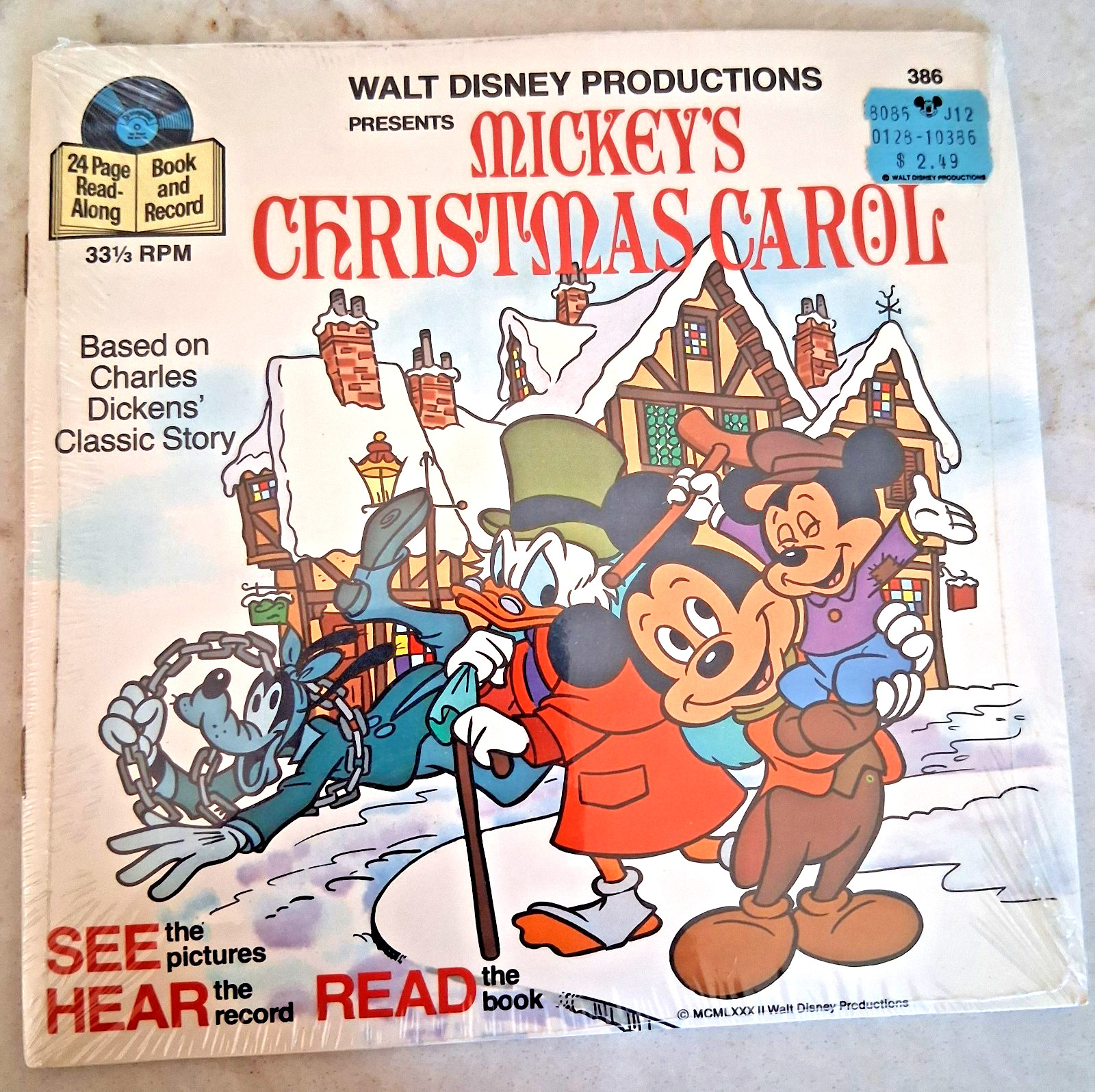 Vintage Sealed MICKEY\'S CHRISTMAS CAROL 7\