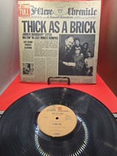 Jethro Tull Thick As A Brick Vinyl LP 1972 US 1st Press 12-Page Newspaper MS2072 picture