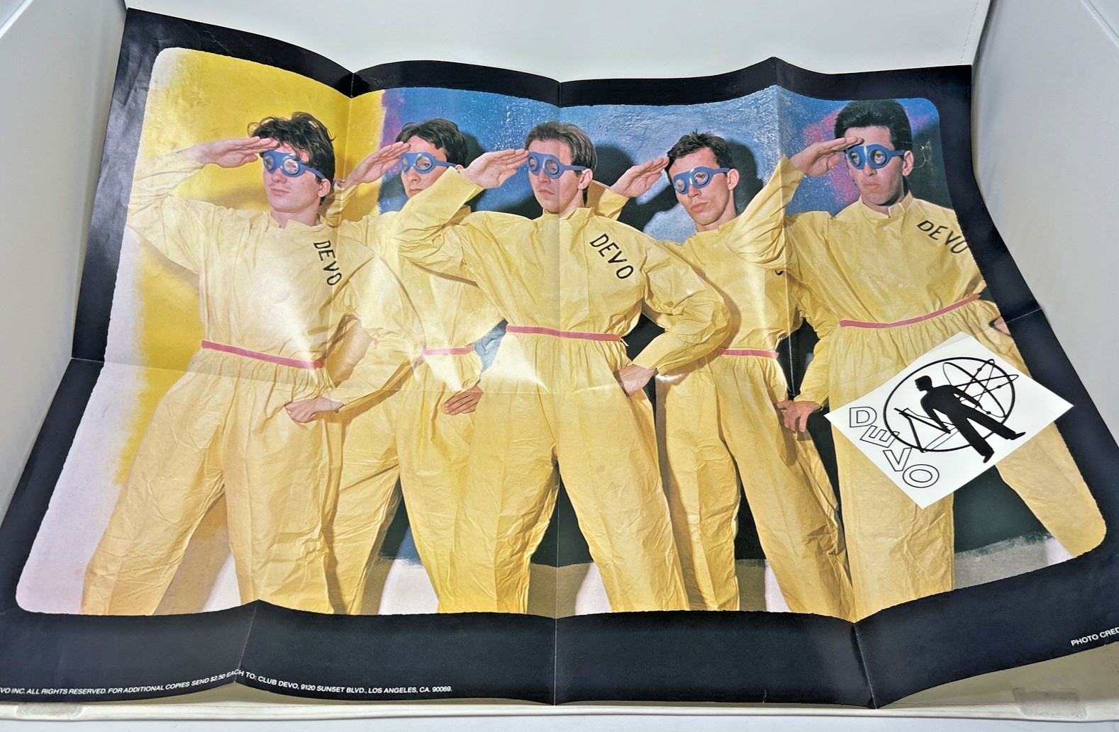 RARE VINTAGE 1980 DEVO 