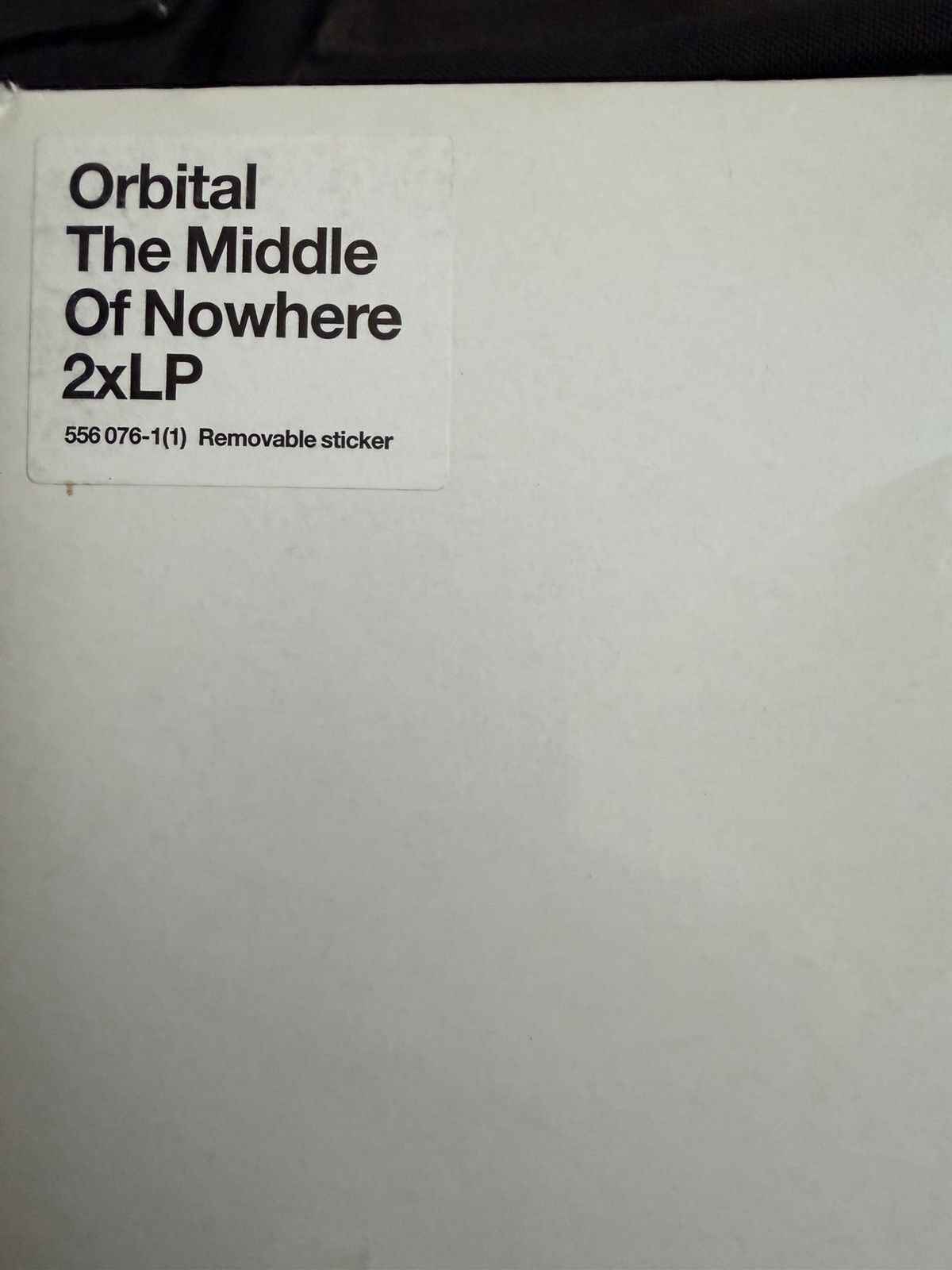 Orbital - The Middle Of Nowhere - FFRR 2 x 12