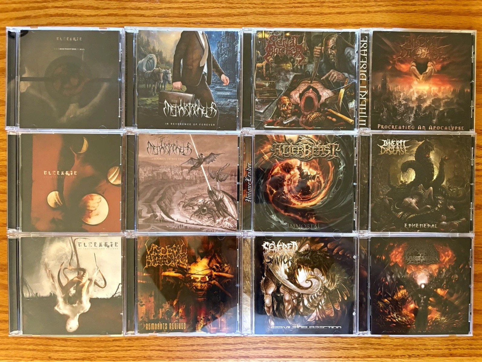 Lot of 12 Death Metal CD Alterbeast Spawn of Possession Severed Savior Ulcerate