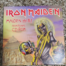 Ultra Rare Iron Maiden Maiden Hell Promotional CD-ROM for PC/Mac (1998) picture