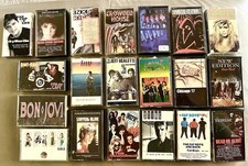 20 Vintage 80s 90s Cassette Tape Lot Pop Rock New Wave R&B Rap Dance Music Tapes picture