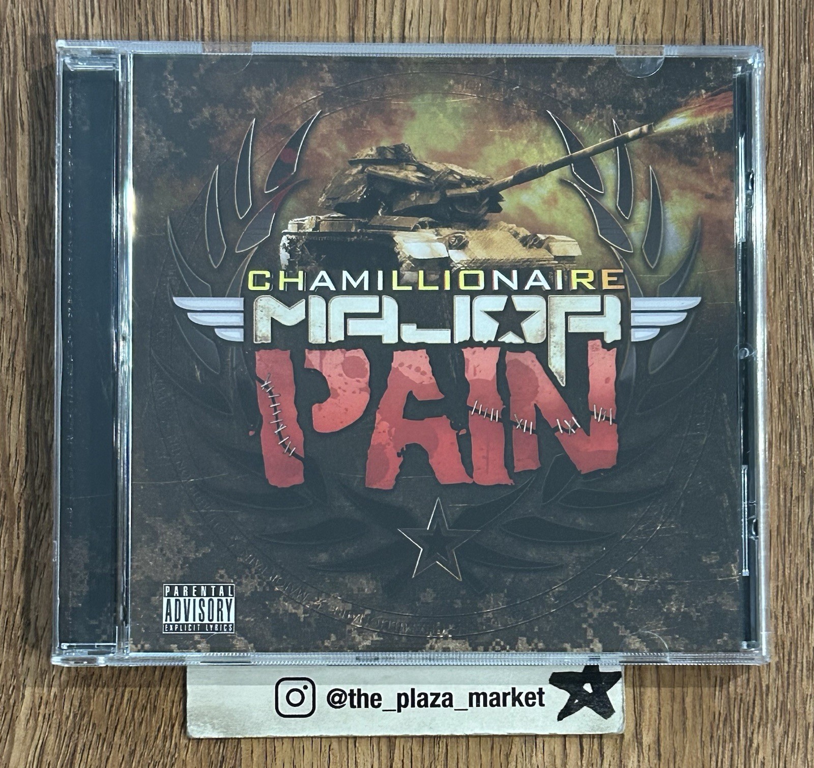 Chamillionaire Major Pain CD rare Out of print Signed insert 