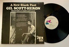 GIL SCOTT HERON Small Talk at 125th & Lenox FLYING DUTCHMAN '72 press vinyl LP picture
