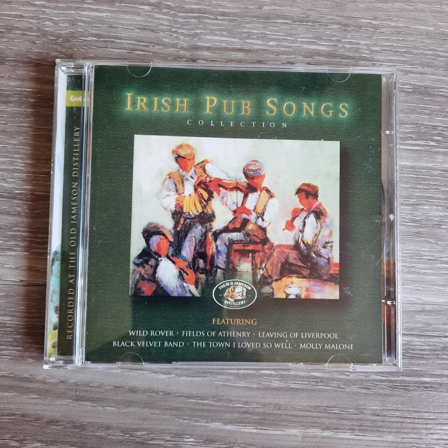 Irish Pub Songs Collection CD 2001 Recorded at Old Jameson Distillery Folk