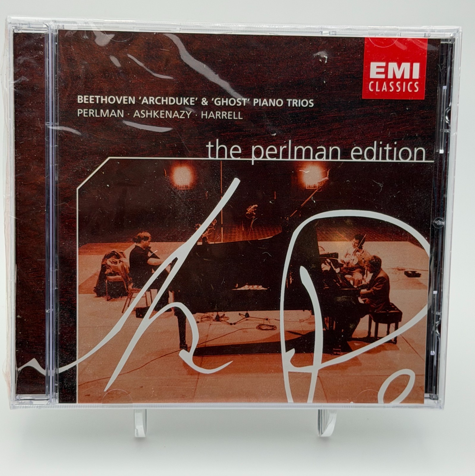 CD Beethoven Archduke & Ghost Piano Trios Perlman Ashkenazy Harrell EMI Classics