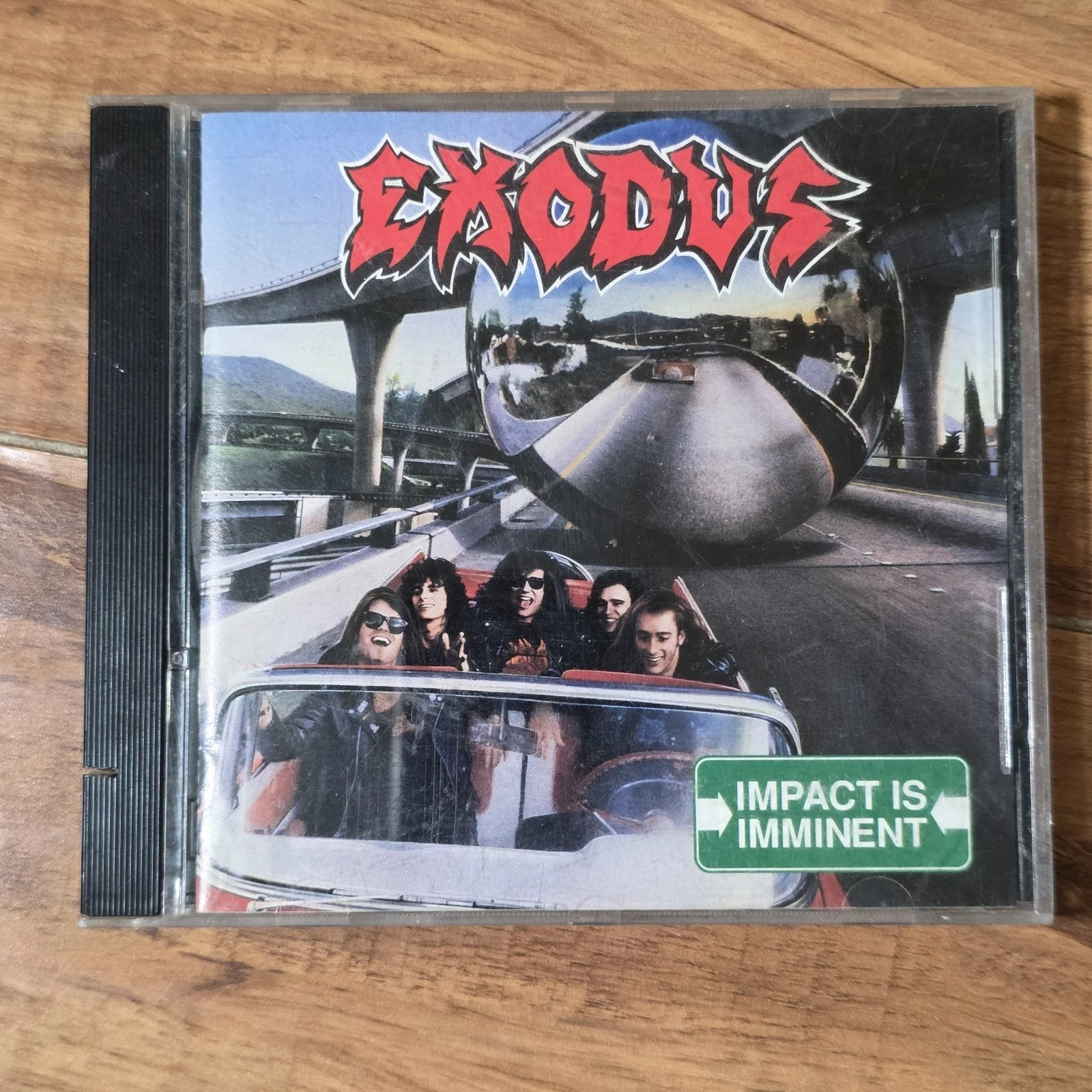 Exodus - Impact Is Imminent CD 1990 Capitol Records Thrash Metal Speed Rare HTF