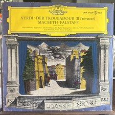 Verdi Operas LP Vintage Deutsche Grammophon LPEM 19029 Der Troubadour / Macbeth picture