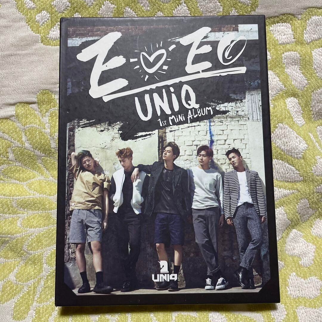 Uniq Eoeo first mini Album Korean ver CD Photobooklet Loen Entertainment Kpop
