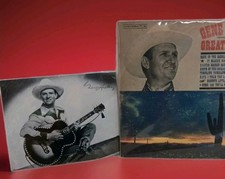 Lot Of 2 - Gene Autry's Greatest Hits 1965-1968  CL-1575 G+ & Autograph Picture picture