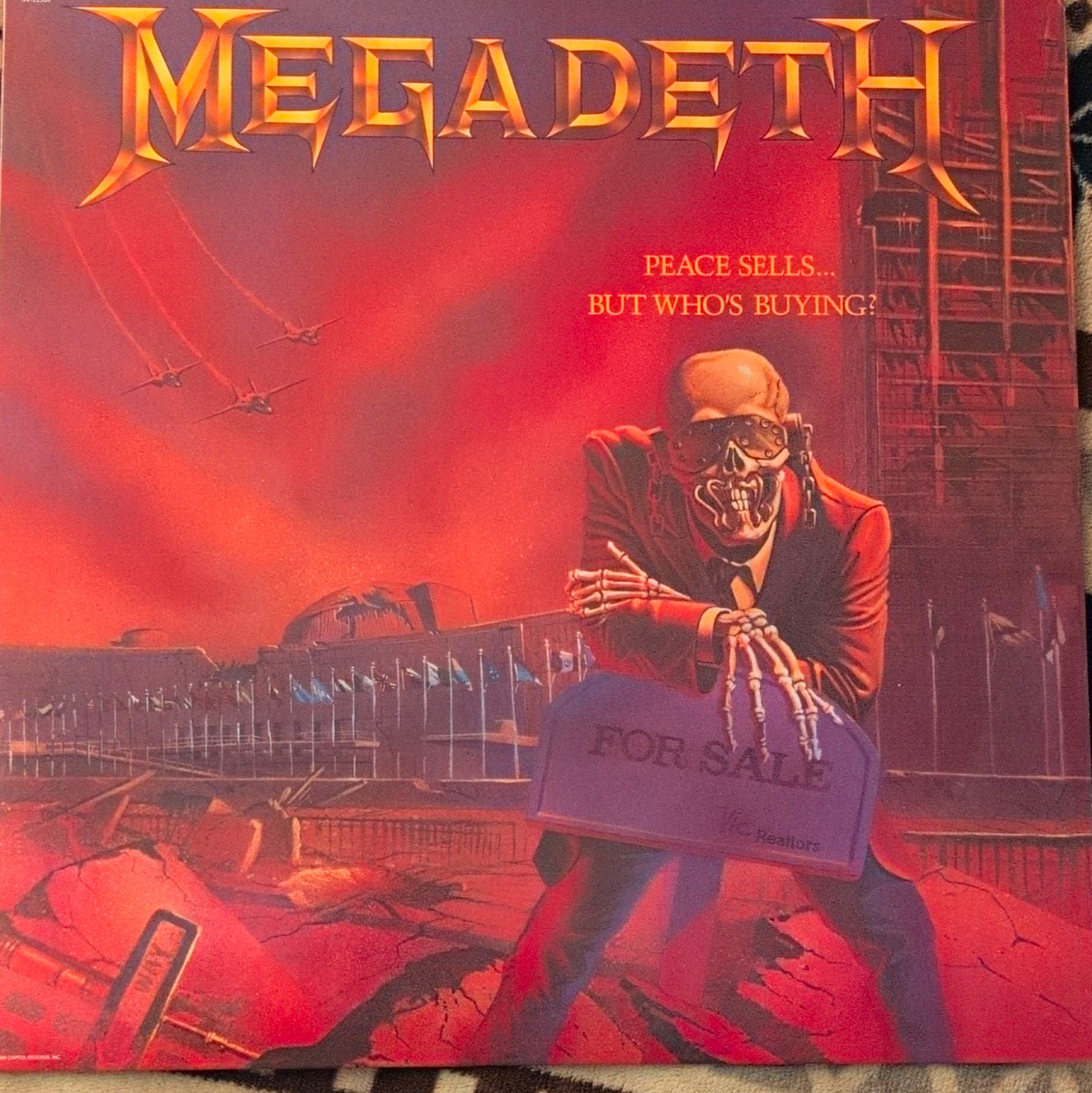Megadeth Peace Sells... But Who's Buying? Vinyl LP 12