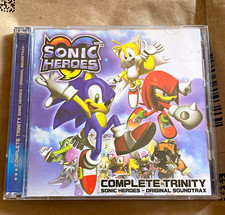 Very Rare - Sonic Heroes Complete Trinity Orig Soundtrack 2x CD 2004 KO-99186-7 picture
