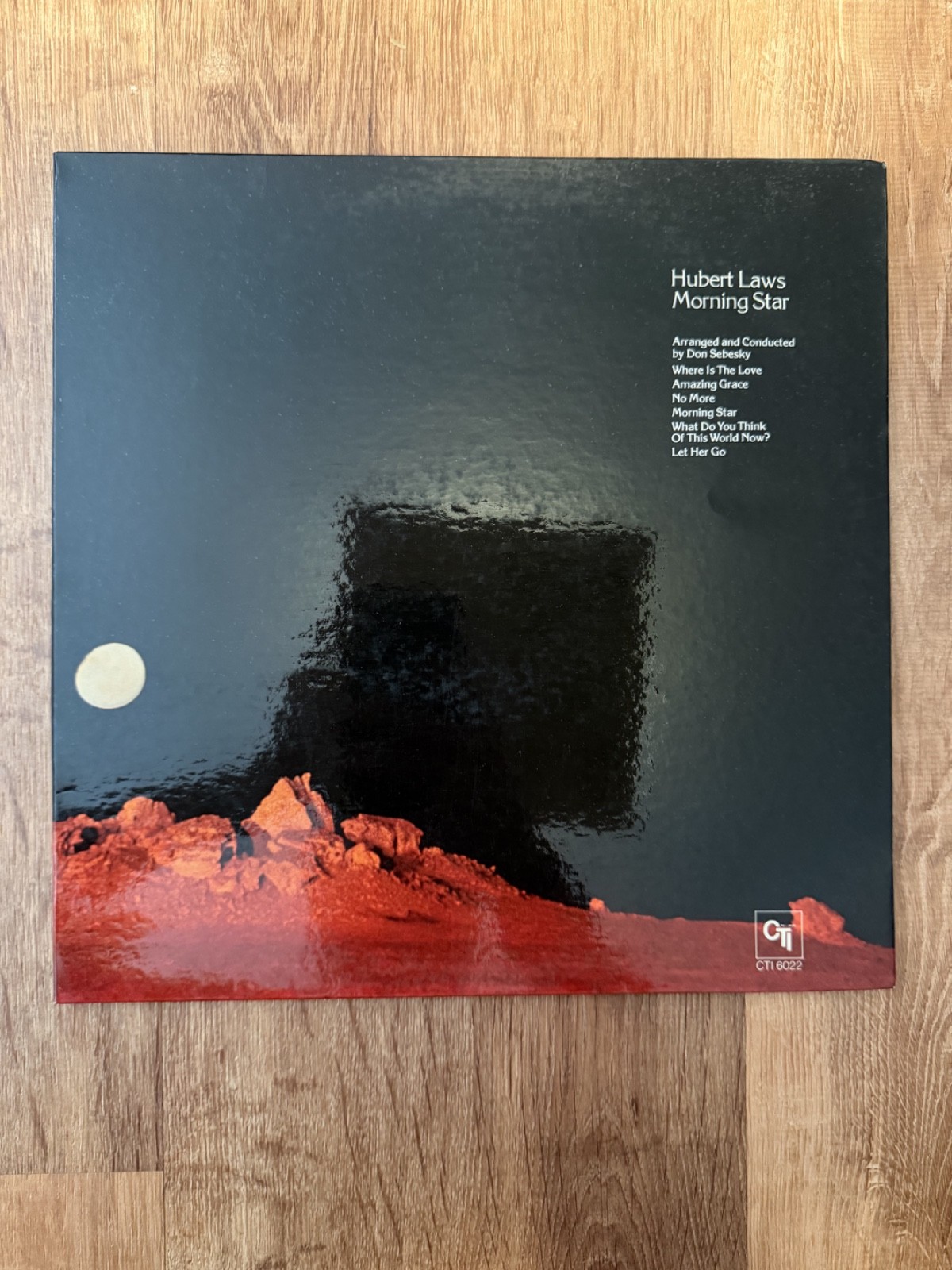 Hubert Laws Morning Star CTI 6022 Vintage Vinyl LP Rudy Van Gelder Master