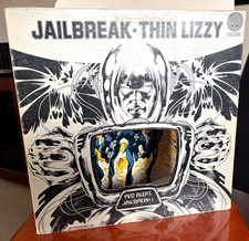 Cleaned & Tested - Thin Lizzy - Jailbreak - 1976 Canada LP w/ Die Cut Cover picture