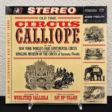 PAUL EAKINS Old Time Circus Calliope Vinyl 1964 AFSD 6127 SEALED Stereo picture
