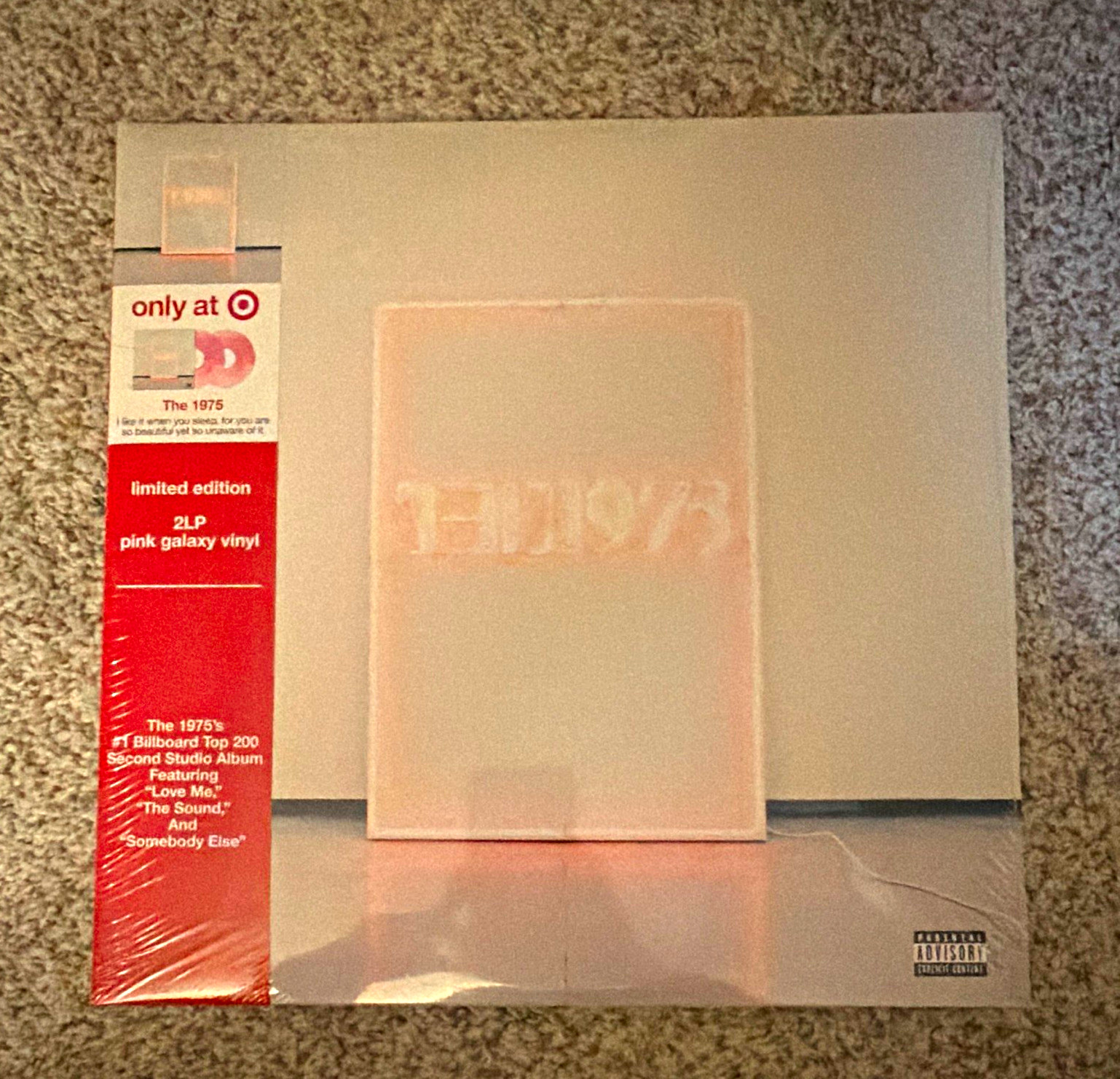 The 1975 I Like It When You Sleep 2LP Limited Pink Vinyl Target Exclusive