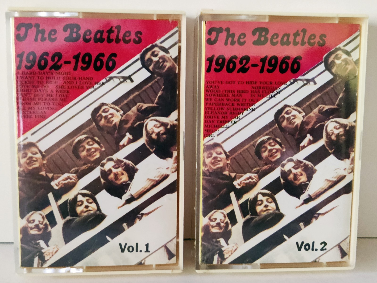 The Beatles - 1962-1966 Cassette Tapes - 2 Volume Set - Malaysia