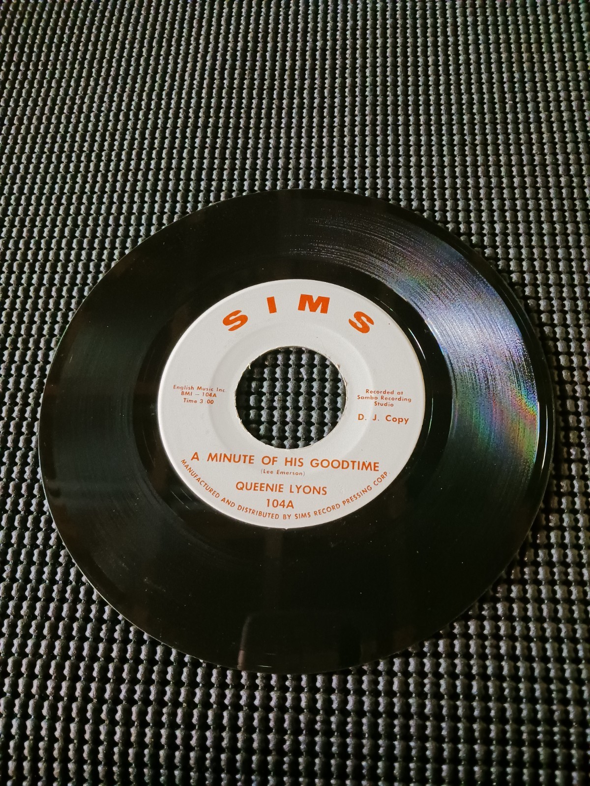 Queenie Lyons-A Minute Of His Good Time