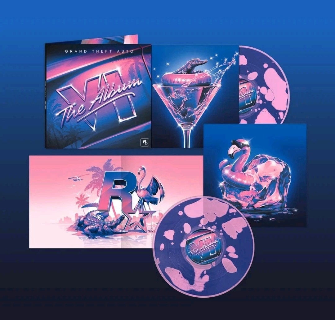 Grand Theft Auto VI The Album LIMITED LIQUID FILLED VINYL GTA6 PRESALE 11/25