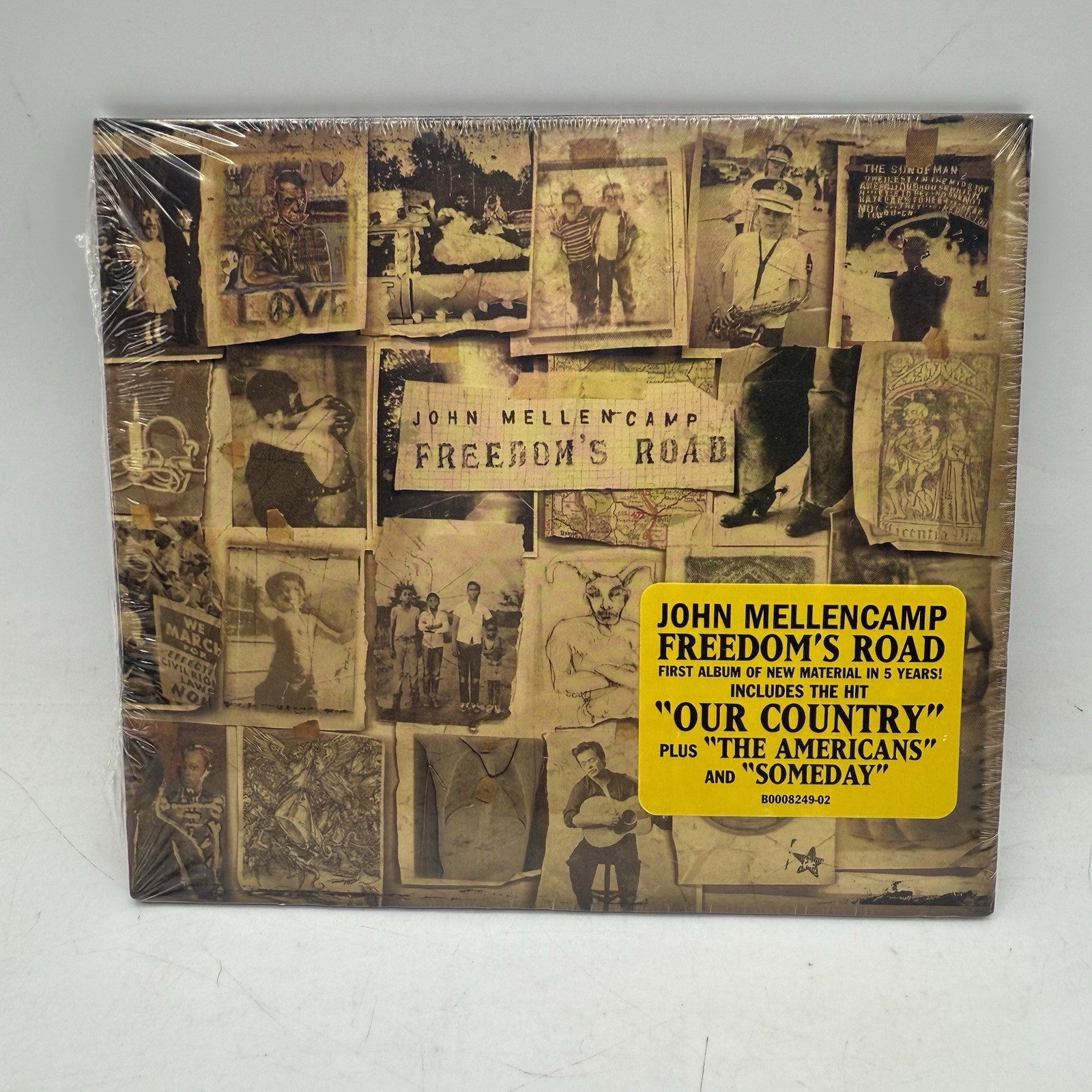 JOHN MELLENCAMP - Freedom\'s Road (CD Digipak 2007) SEALED NEW