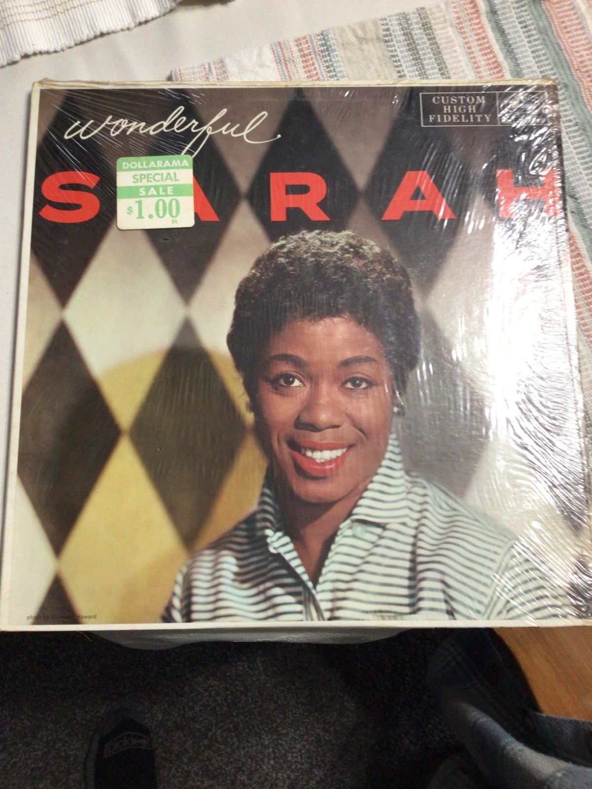 Sarah Vaughan, Wonderful Sarah  1957 Jazz, Awesome Condition, all Original. Pics