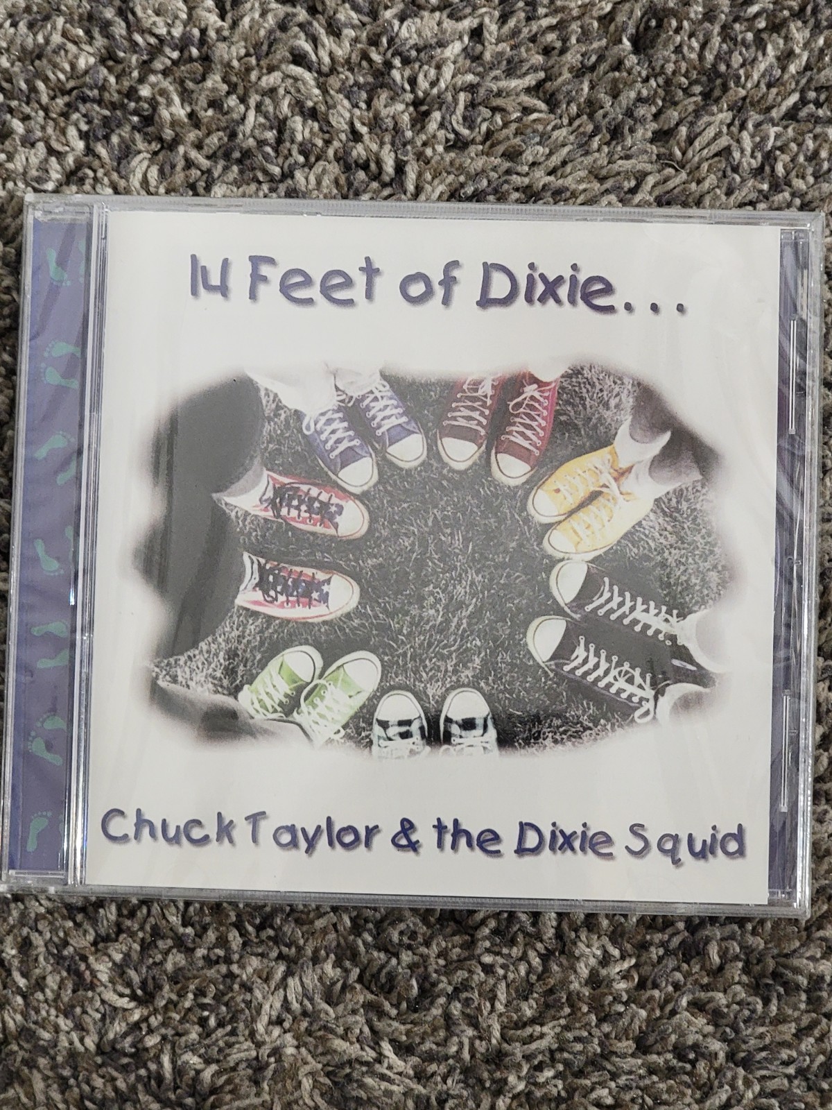 14 Feet of Dixie CD Chuck Taylor & the Dixie Squid Jazz Blues Live Canada 2000