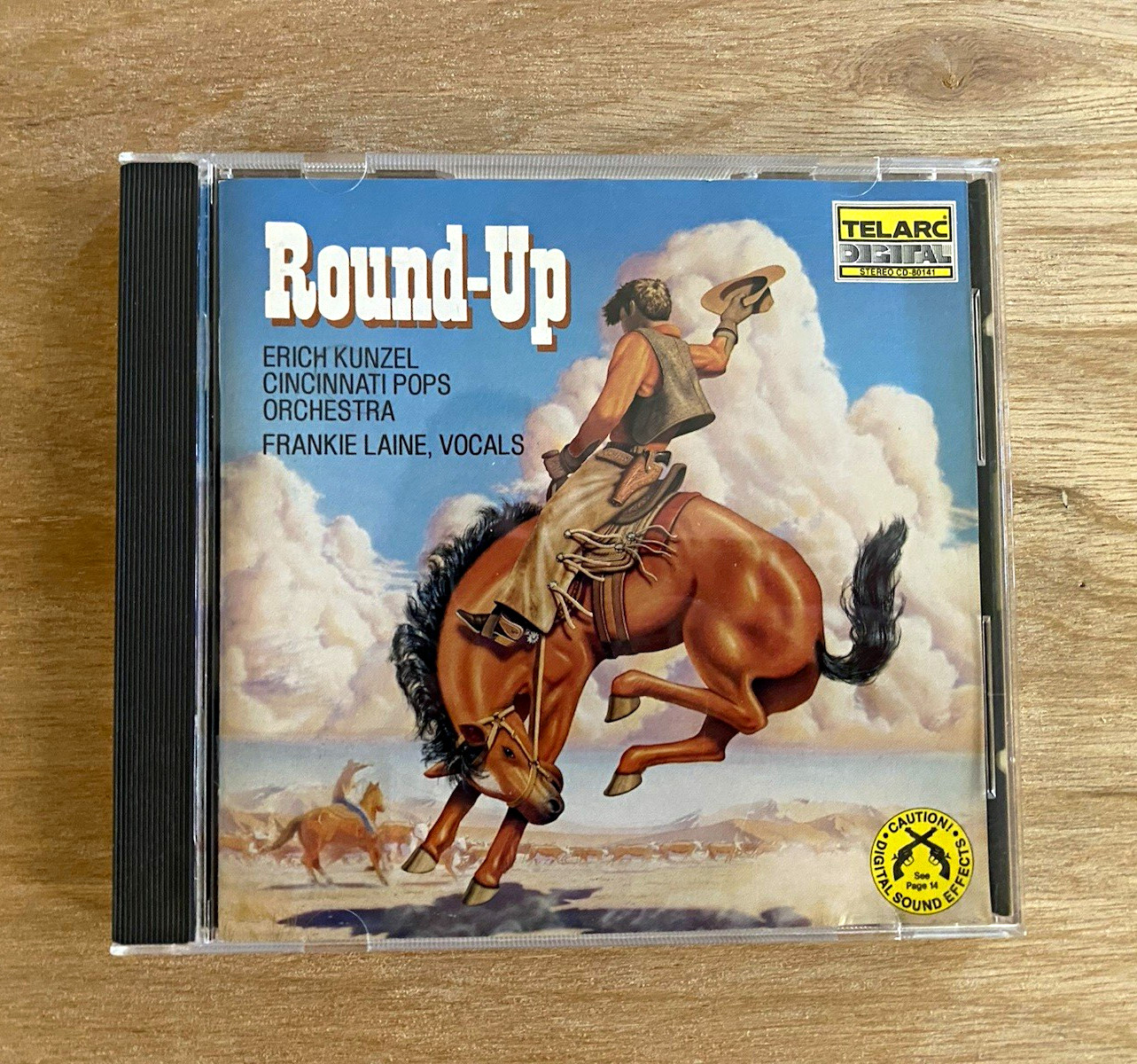 Erich Kunzel Round-Up CD 1986 Telarc CD-80141 Cincinnati Pops Western Themes