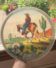 Set of 3 Vintage Vogue Picture Disc Records Patsy Montana & Clyde McCoy picture