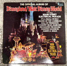 Vintage Vinyl Walt Disney's Officil Album of DISNEYLAND/WALT DISNEY WORLD 1980 picture