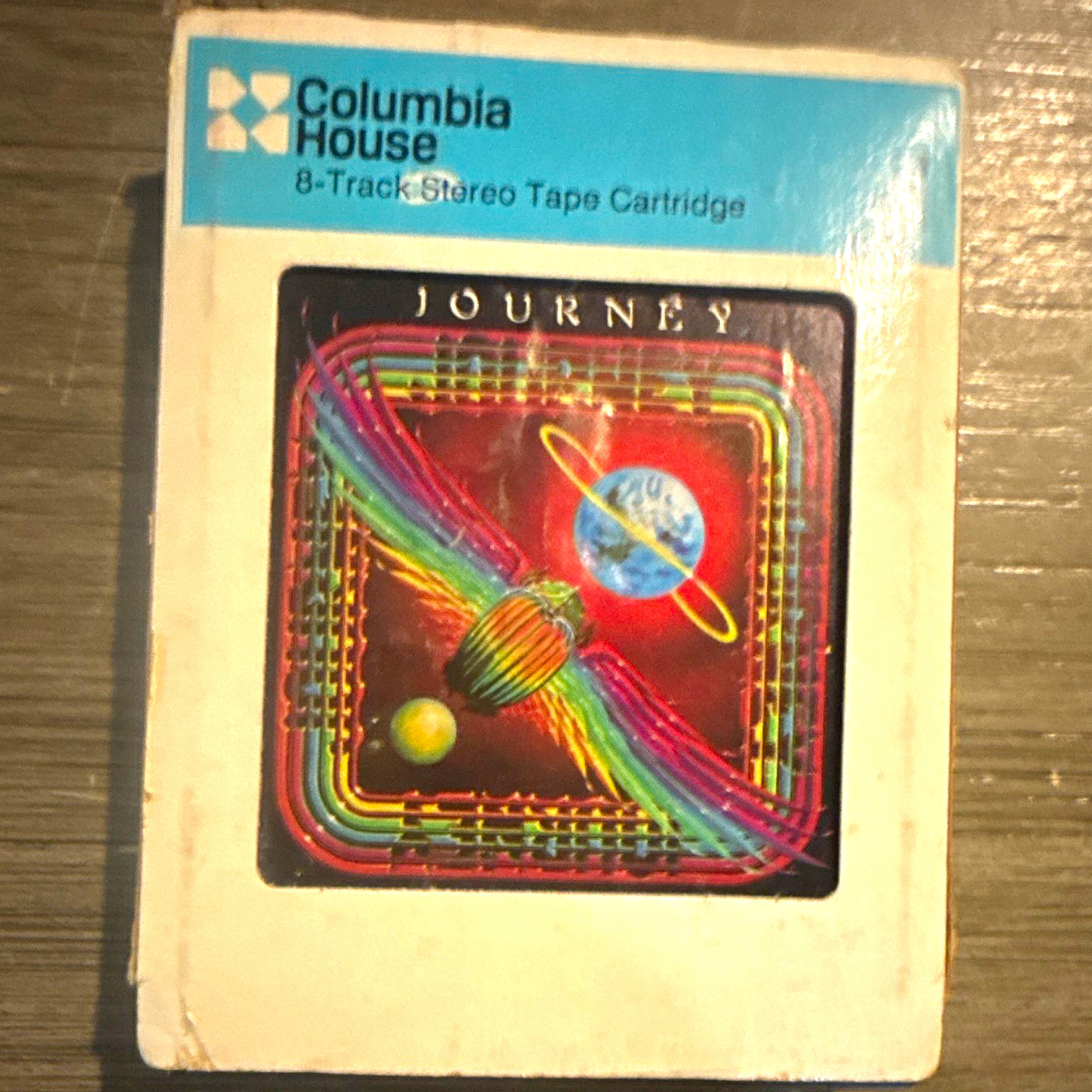 Journey Departure 8-Track Cartridge Columbia House 1980 Untested