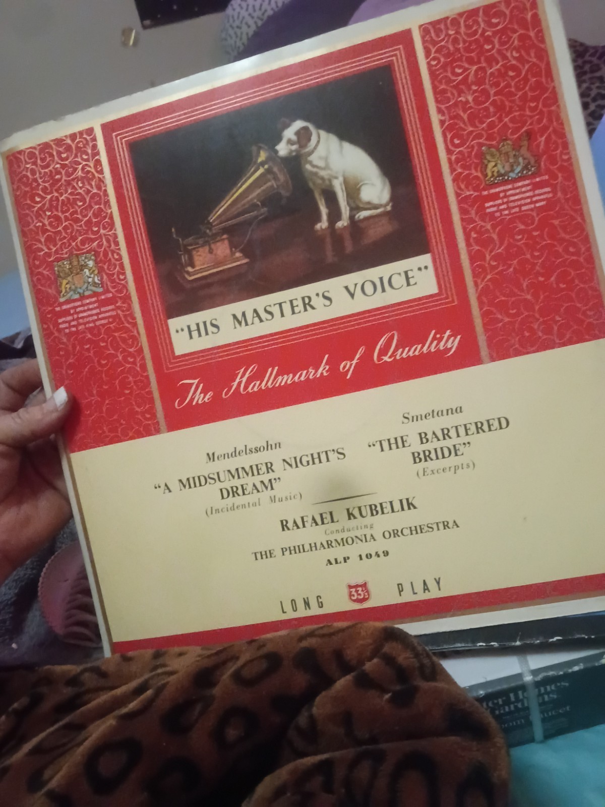 RAPHAEL KUBELIK - SMETANA'S THE BARTERED BRIDE (HIS MASTER'S VOICE EHA 10) EP