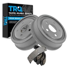 Rear Brake Drums & Shoes Kit Set BKA14130 Brake Drum Replacement Brake Shoe Kit picture