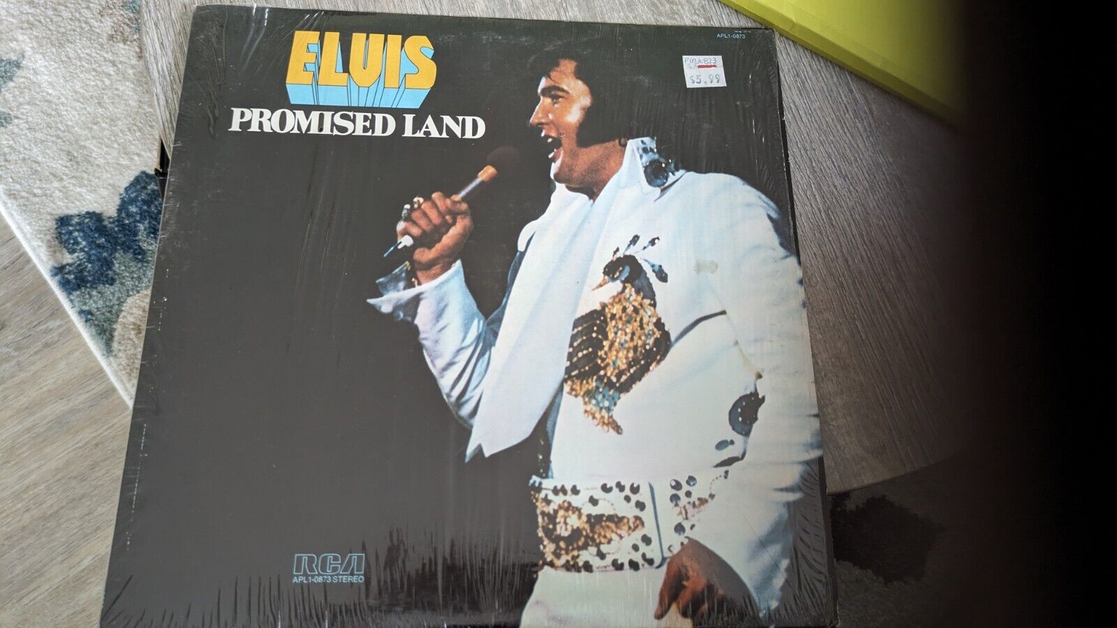 Vintage ELVIS LP Album The Promised Land 1975 w 1974 Color Calendar  History