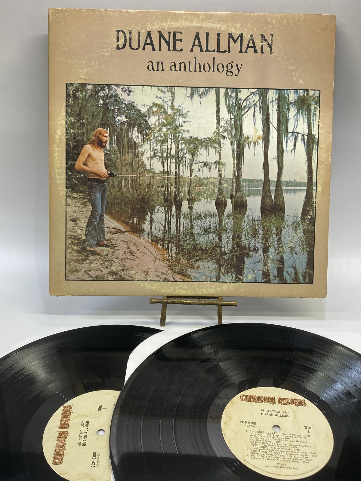 Duane Allman An Anthology Capricorn 2CP 0108 2LP Vintage Vinyl Record