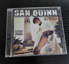 San Quinn : I Give You My Word.  CD.  VERY RARE  picture