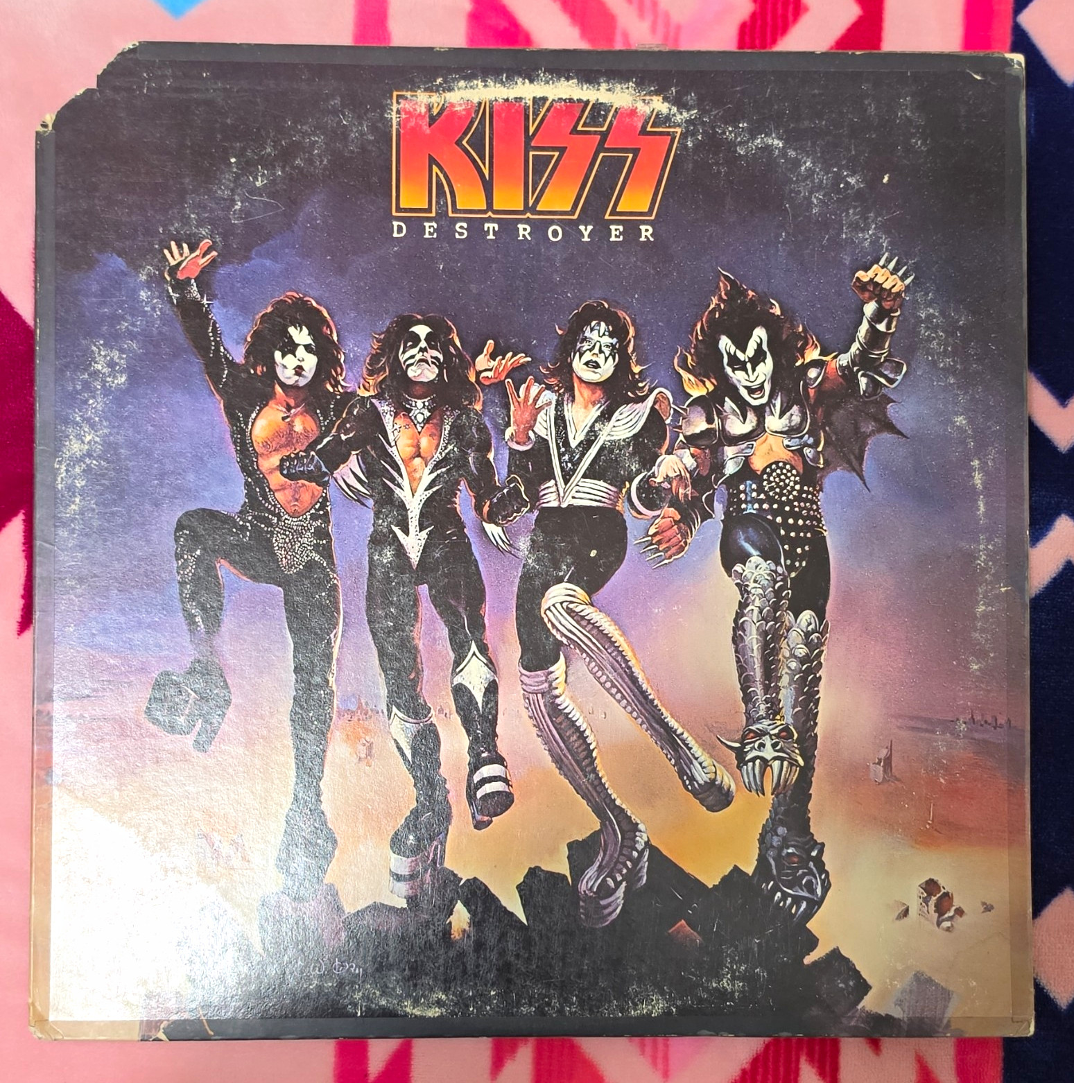 KISS Destroyer LP 1976 Casablanca NBLP 7025 12