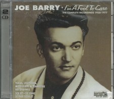 JOE BARRY - I'M A FOOL TO CARE: COMPLETE RECORDINGS - CD - BRAND NEW picture