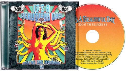 It's A Beautiful Day - Live At The Fillmore 68 - BRAND NEW FACTORY SEALED CD