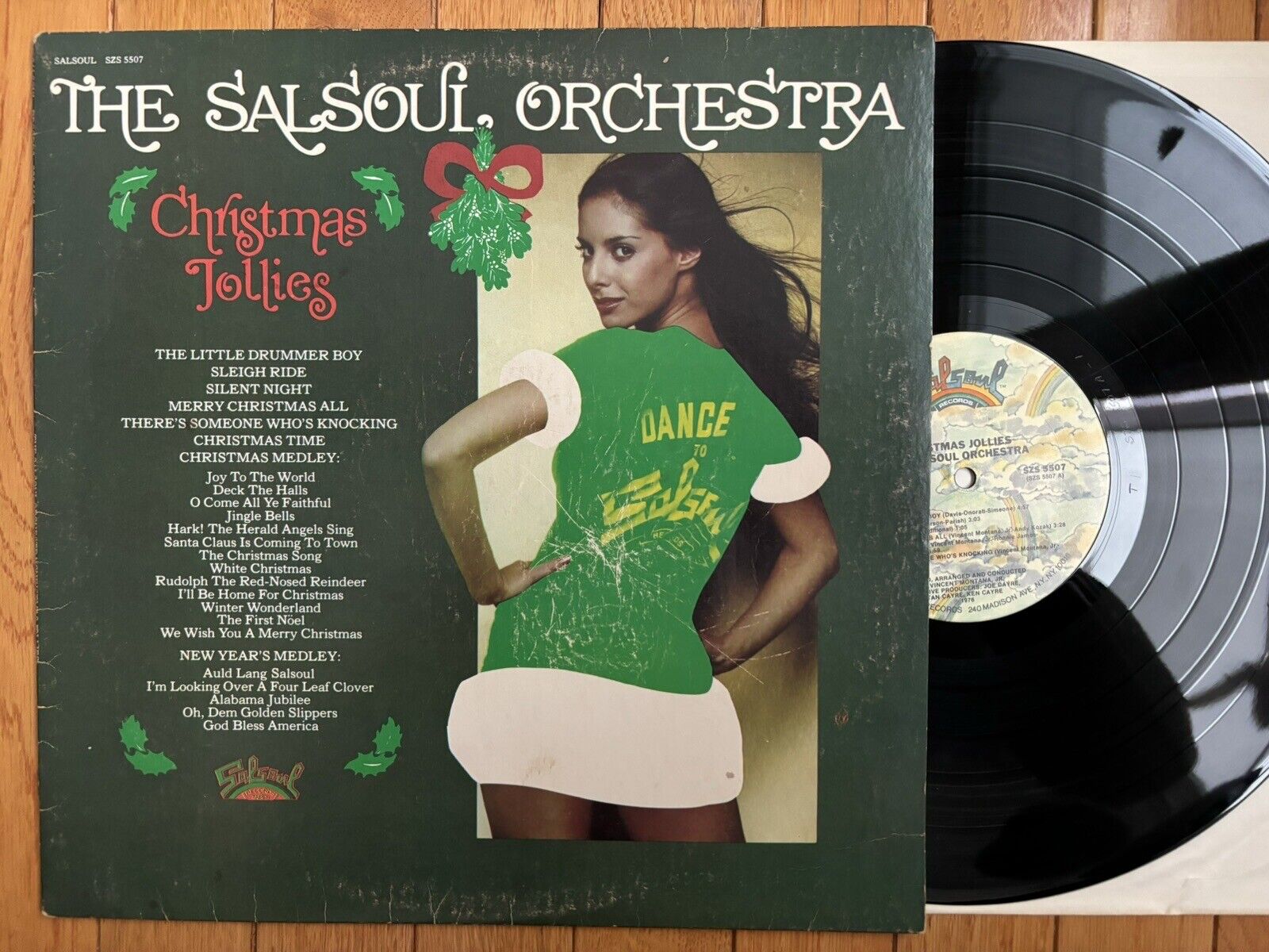 Vintage Christmas Jollies by The Salsoul Orchestra 1976 Vinyl LP SZS 5507