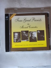 Four Great Pianists in Mozart Concertos 2-CD Set Wilhelm Kempff Geza Anda picture