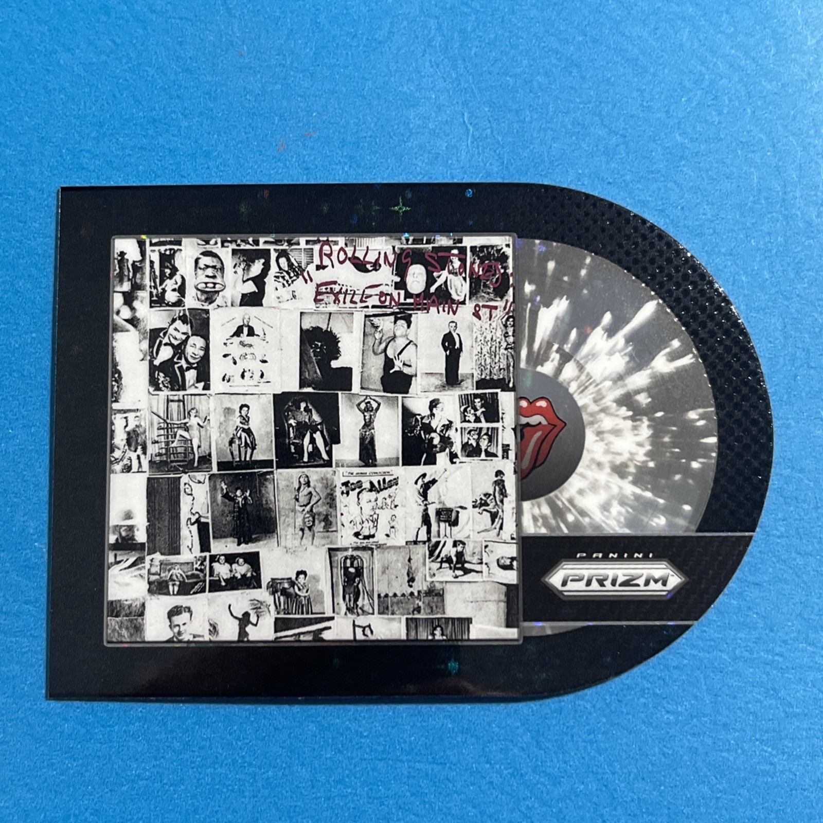2025 Panini Prizm Rolling Stones Album “Exile on Main St”  Black Confetti 1/1 