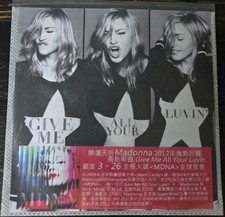 Madonna Give Me All Your Luvin' Hong Kong Promo CD RARE picture