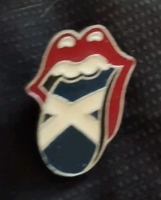Rolling Stones Rock Lapel pin            