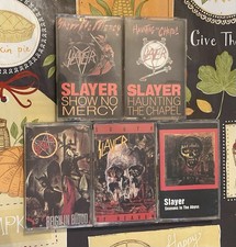Slayer lot of 5 Cassette Tapes Reign In Blood South of Heaven Seasons See Photos picture