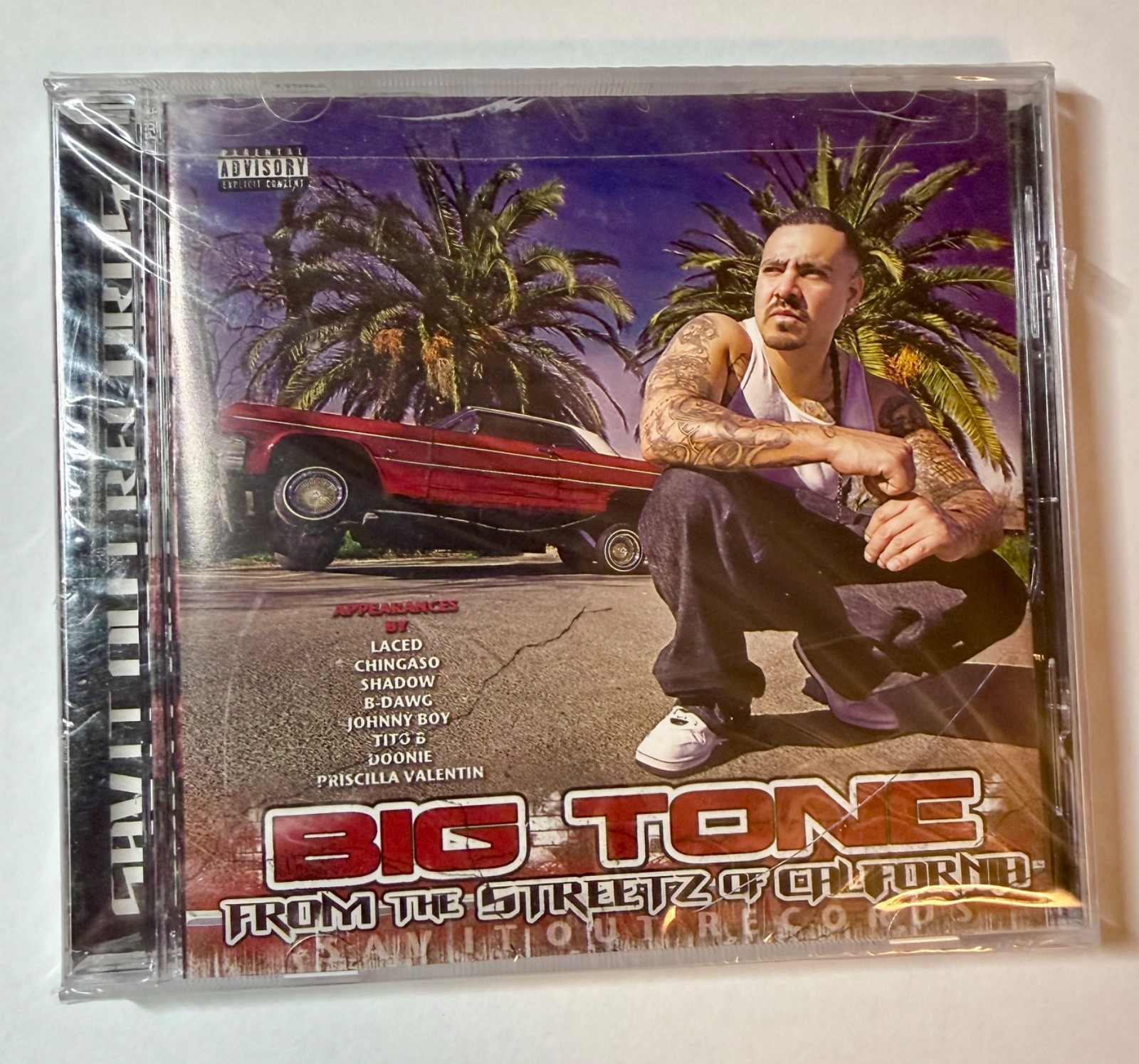 East Bay Rapper Big Tone From the Streetz of California CD NEW 2011