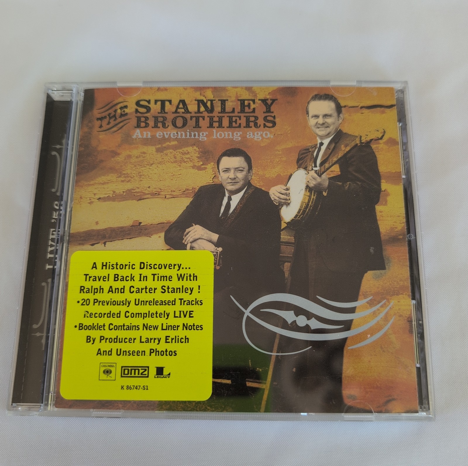 The Stanley Brothers An Evening Long Ago Live CD Columbia Legacy 86747