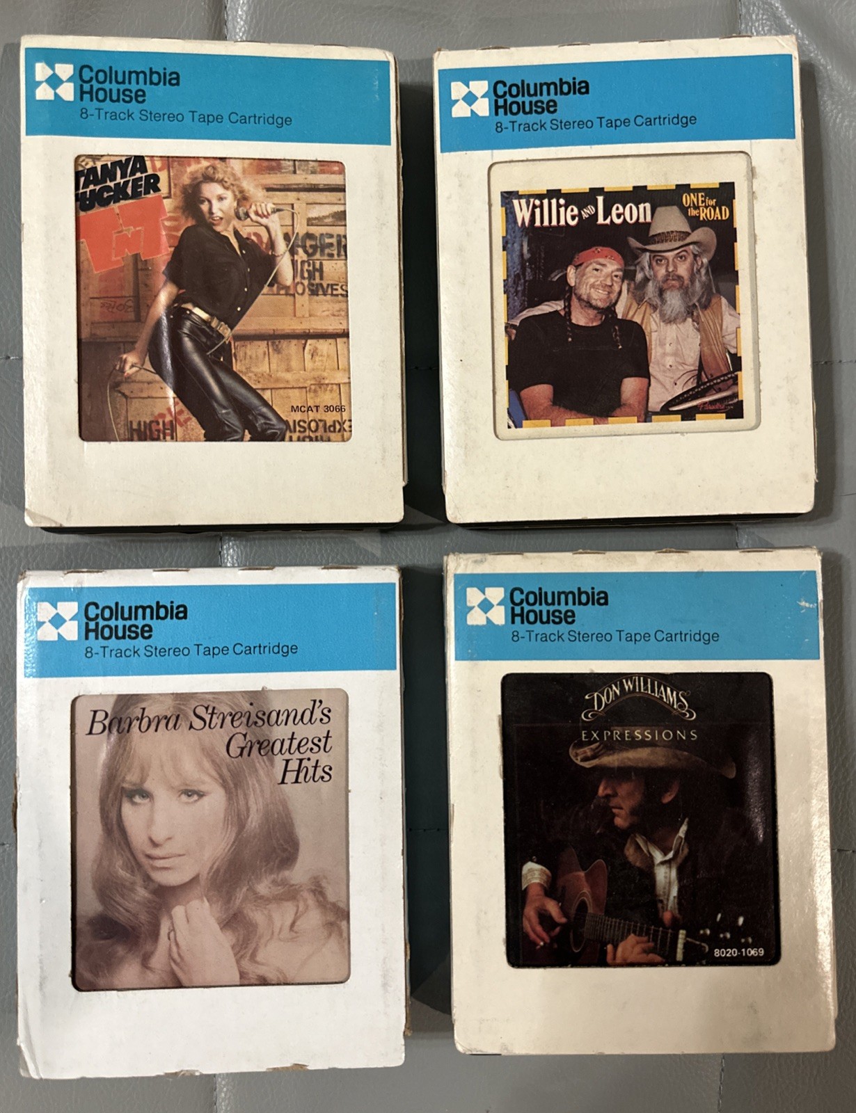 4 Rare Vintage 8-Track Tapes Classics from the 1970\'s